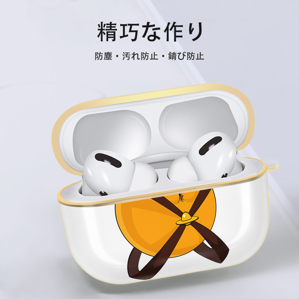 Angry Birds アングリーバード 【AirPods Pro用】ハードシェル保護ケース｜耐衝撃・防指紋・カラビナ付き商品仕様