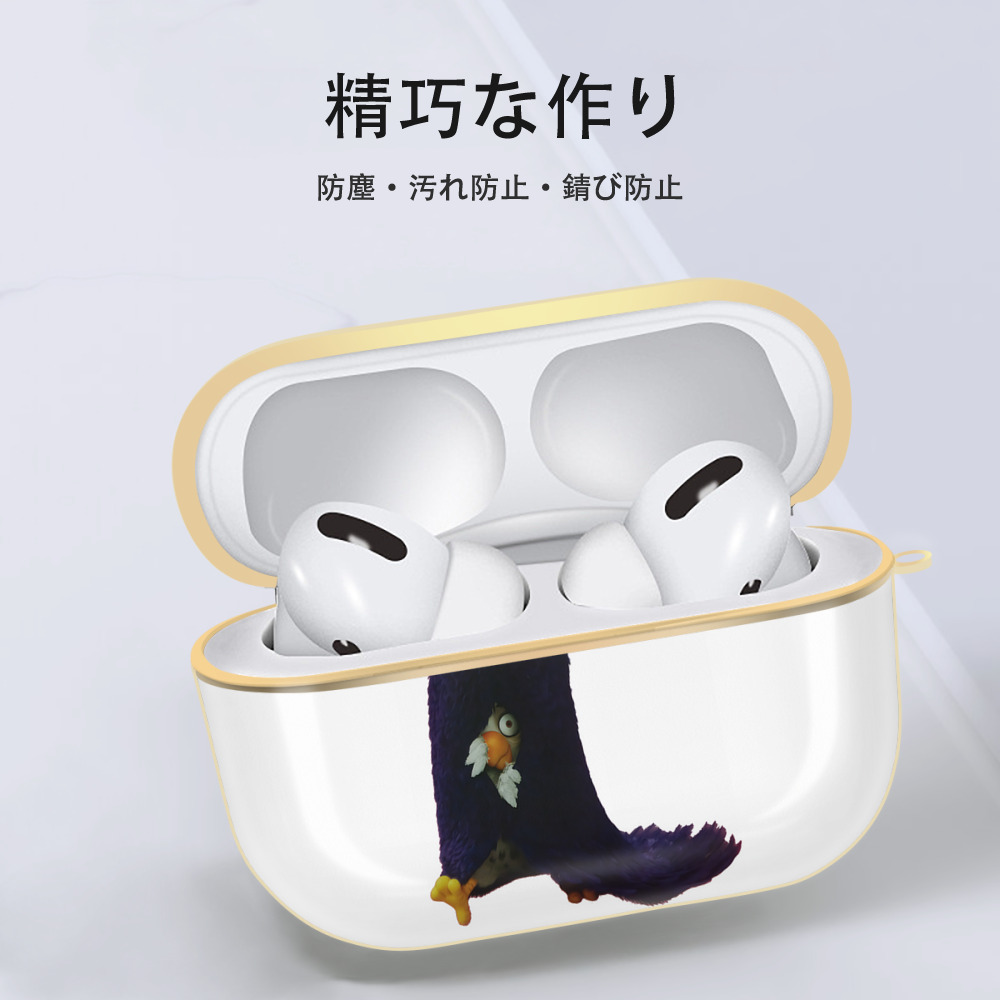 Angry Birds アングリーバード 【AirPods Pro用】ハードシェル保護ケース｜耐衝撃・防指紋・カラビナ付き商品仕様