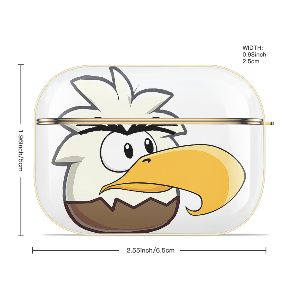 Angry Birds アングリーバード 【AirPods Pro用】ハードシェル保護ケース｜耐衝撃・防指紋・カラビナ付き商品仕様