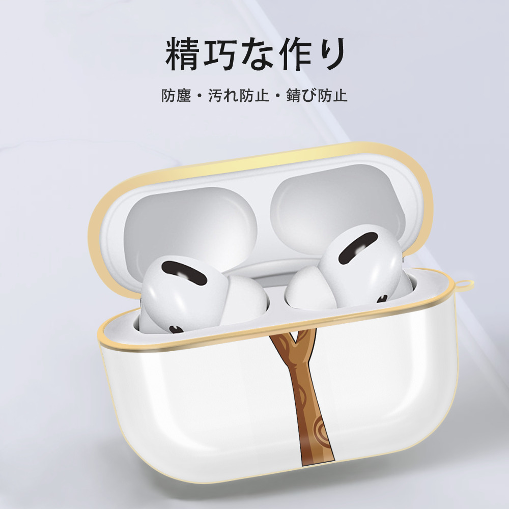 Angry Birds アングリーバード 【AirPods Pro用】ハードシェル保護ケース｜耐衝撃・防指紋・カラビナ付き商品仕様