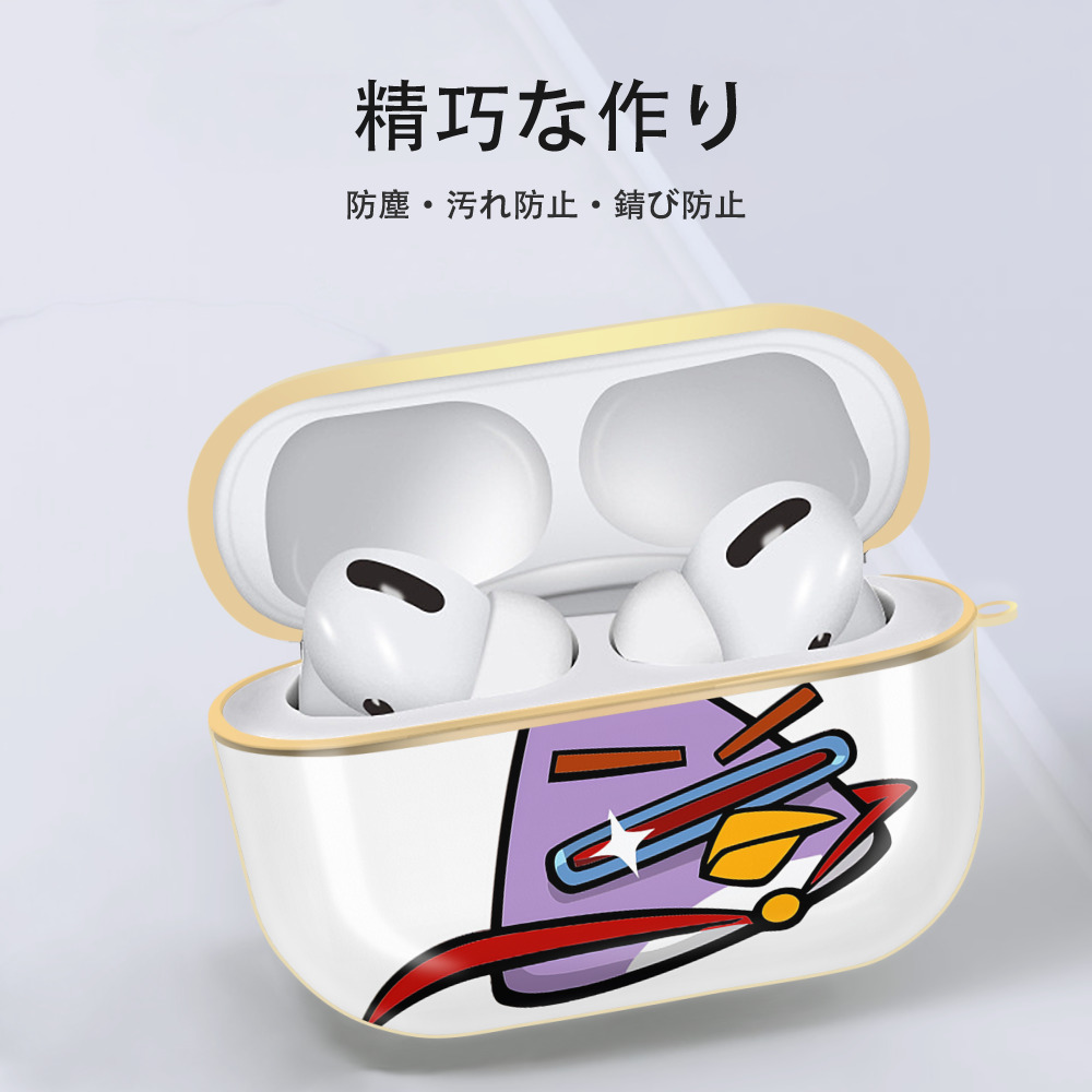 Angry Birds アングリーバード 【AirPods Pro用】ハードシェル保護ケース｜耐衝撃・防指紋・カラビナ付き商品仕様