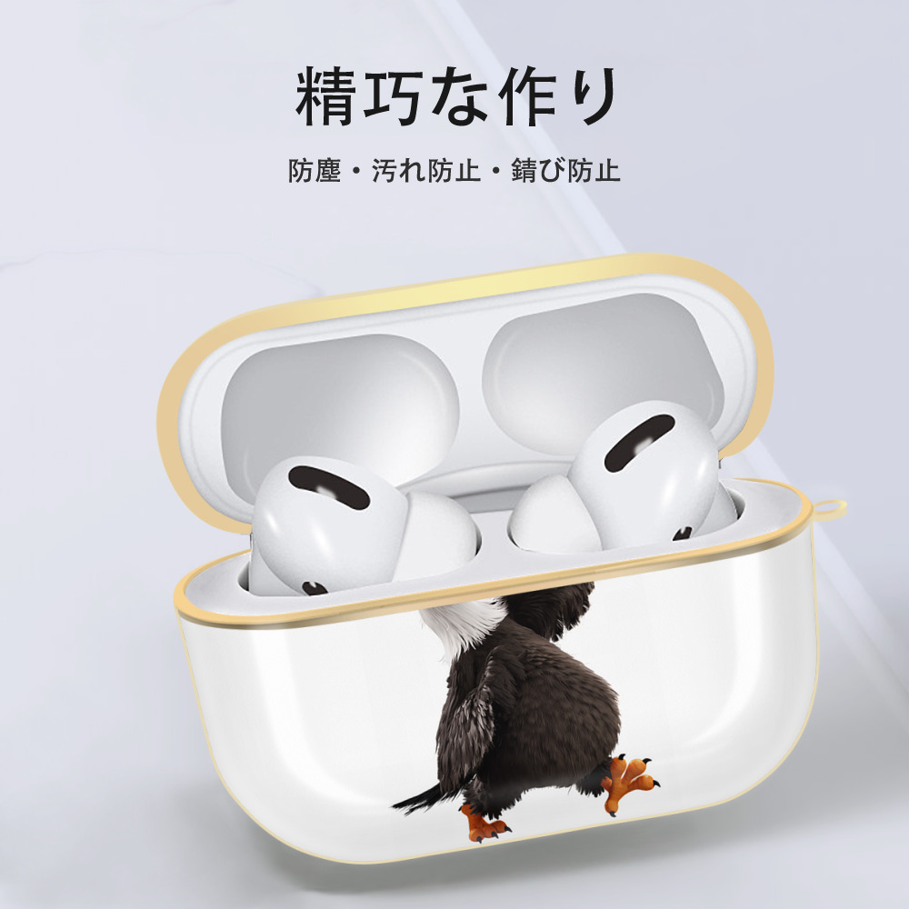 Angry Birds アングリーバード 【AirPods Pro用】ハードシェル保護ケース｜耐衝撃・防指紋・カラビナ付き商品仕様