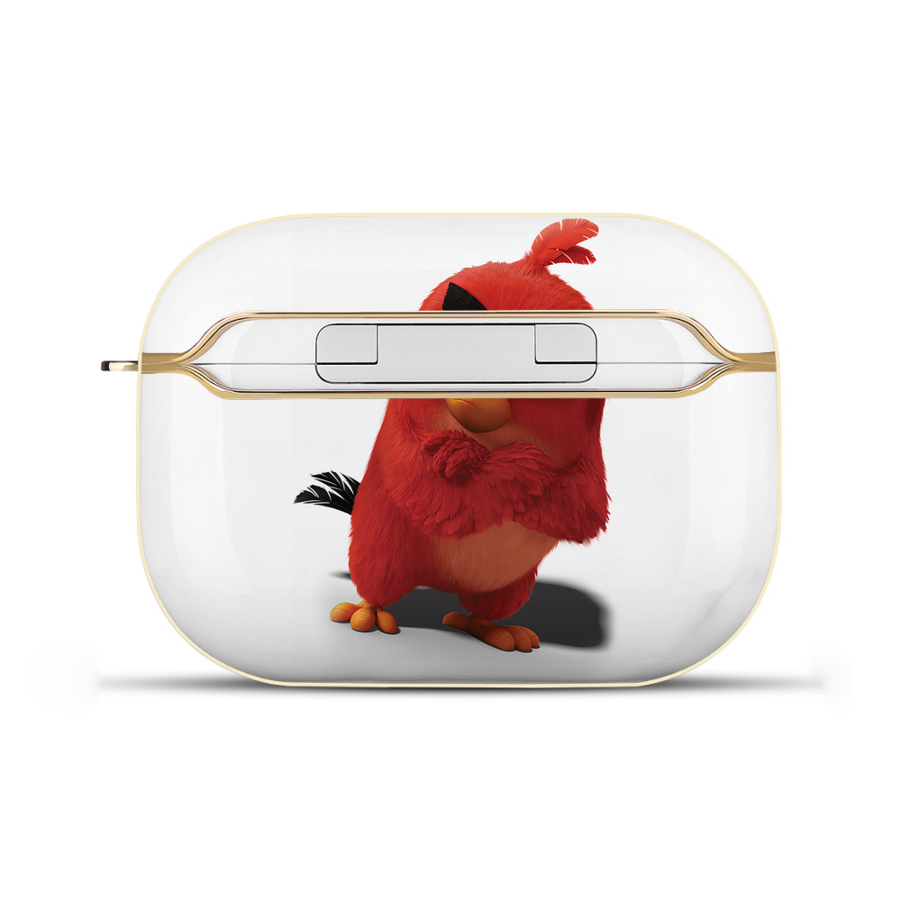 （画像用） Angry Birds アングリーバード 【AirPods Pro用】ハードシェル保護ケース｜耐衝撃・防指紋・カラビナ付き商品仕様