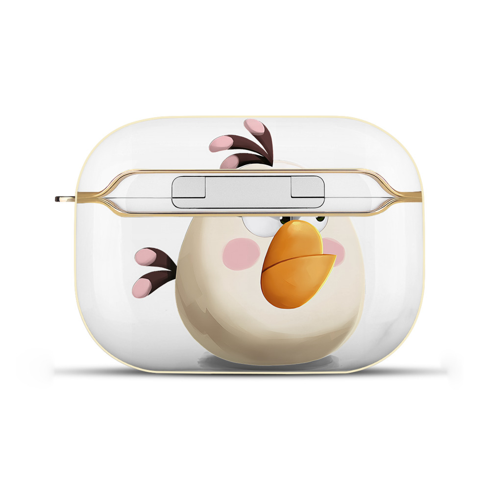（画像用） Angry Birds アングリーバード 【AirPods Pro用】ハードシェル保護ケース｜耐衝撃・防指紋・カラビナ付き商品仕様