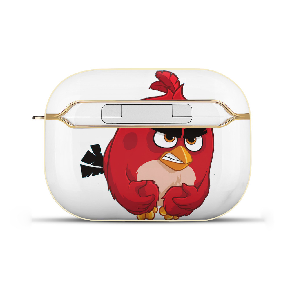 （画像用） Angry Birds アングリーバード 【AirPods Pro用】ハードシェル保護ケース｜耐衝撃・防指紋・カラビナ付き商品仕様