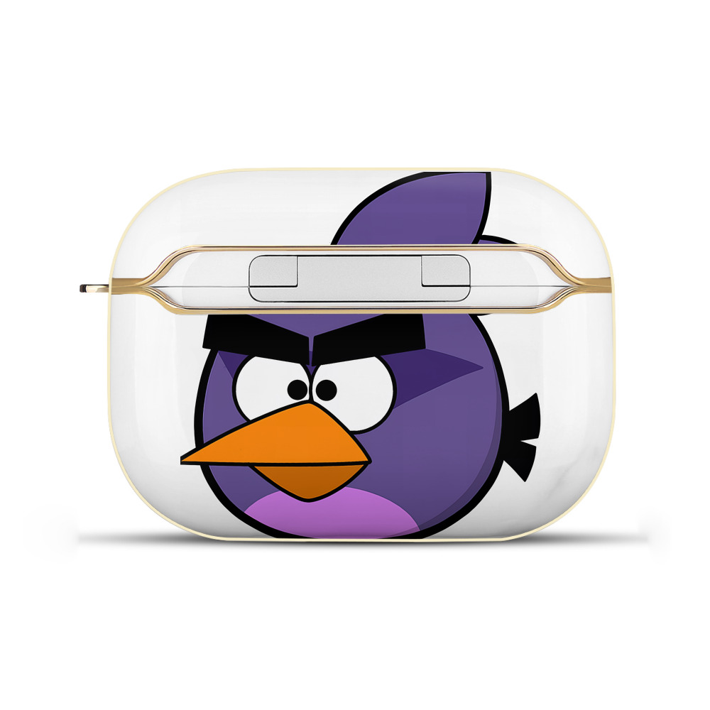 （画像用） Angry Birds アングリーバード 【AirPods Pro用】ハードシェル保護ケース｜耐衝撃・防指紋・カラビナ付き商品仕様