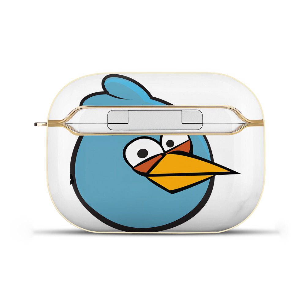 （画像用） Angry Birds アングリーバード 【AirPods Pro用】ハードシェル保護ケース｜耐衝撃・防指紋・カラビナ付き商品仕様
