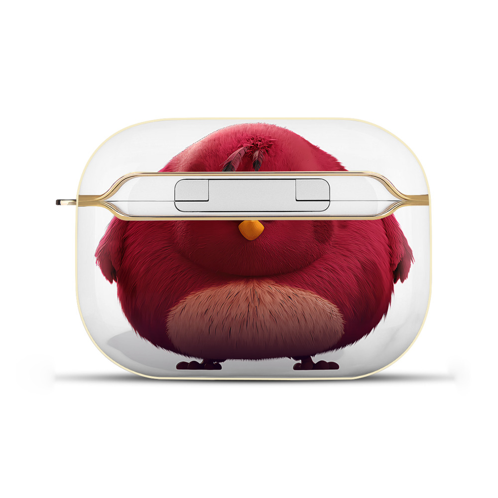 （画像用） Angry Birds アングリーバード 【AirPods Pro用】ハードシェル保護ケース｜耐衝撃・防指紋・カラビナ付き商品仕様
