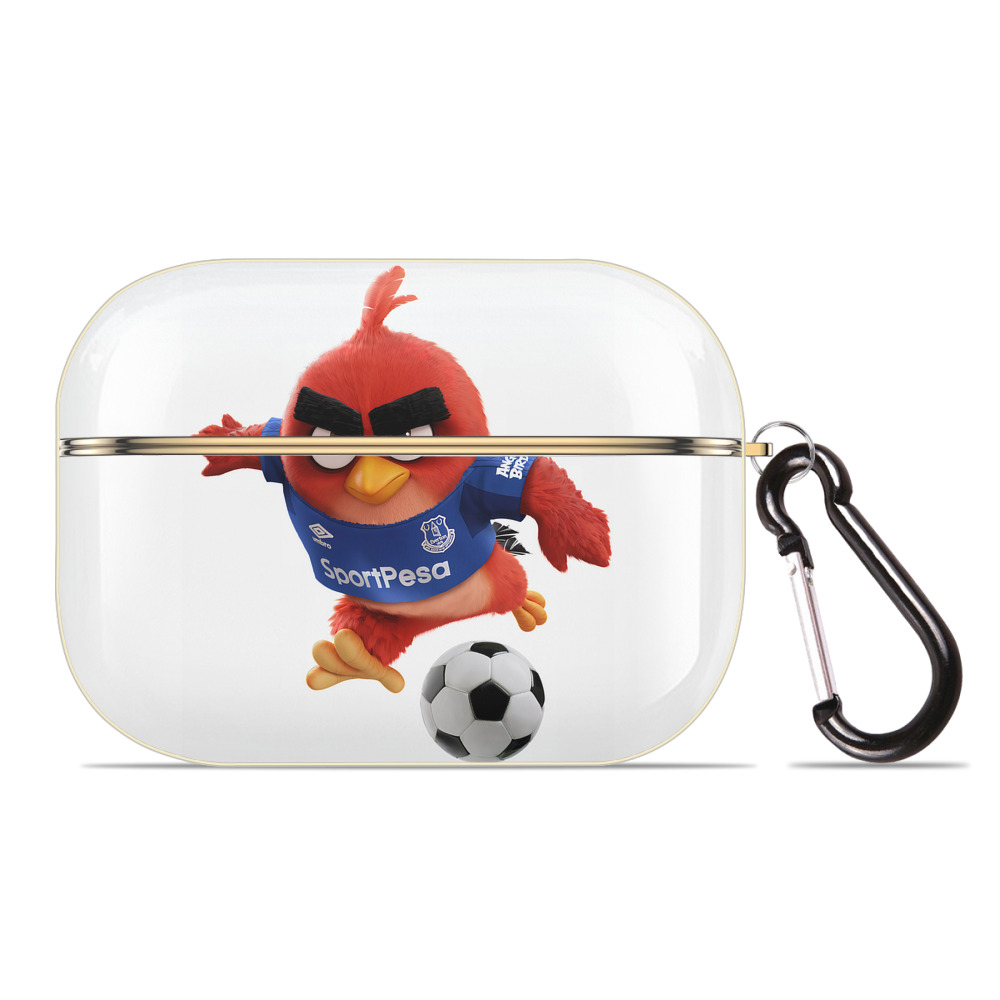 （画像用） Angry Birds アングリーバード 【AirPods Pro用】ハードシェル保護ケース｜耐衝撃・防指紋・カラビナ付き商品仕様