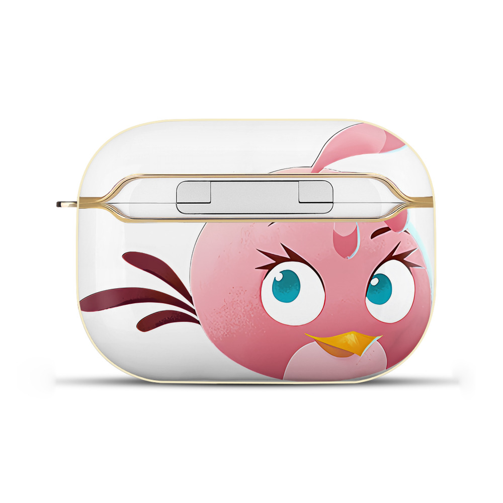 （画像用） Angry Birds アングリーバード 【AirPods Pro用】ハードシェル保護ケース｜耐衝撃・防指紋・カラビナ付き商品仕様