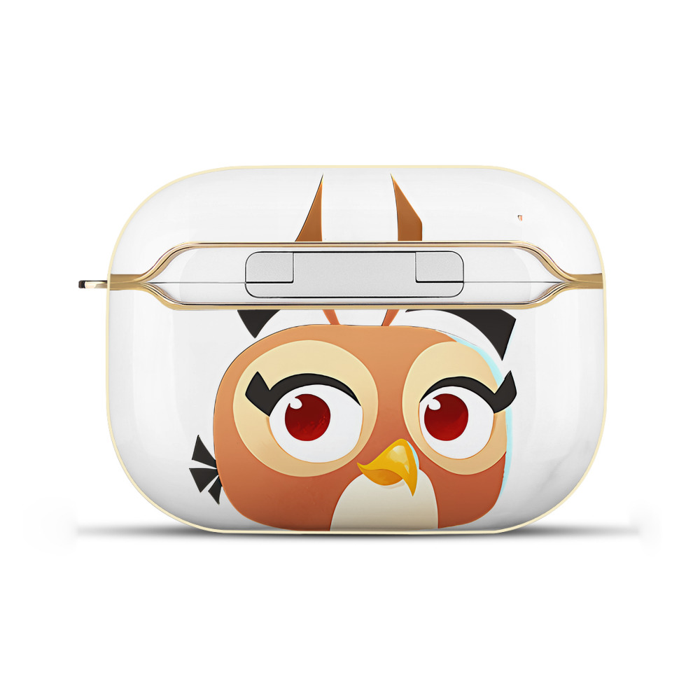 （画像用） Angry Birds アングリーバード 【AirPods Pro用】ハードシェル保護ケース｜耐衝撃・防指紋・カラビナ付き商品仕様
