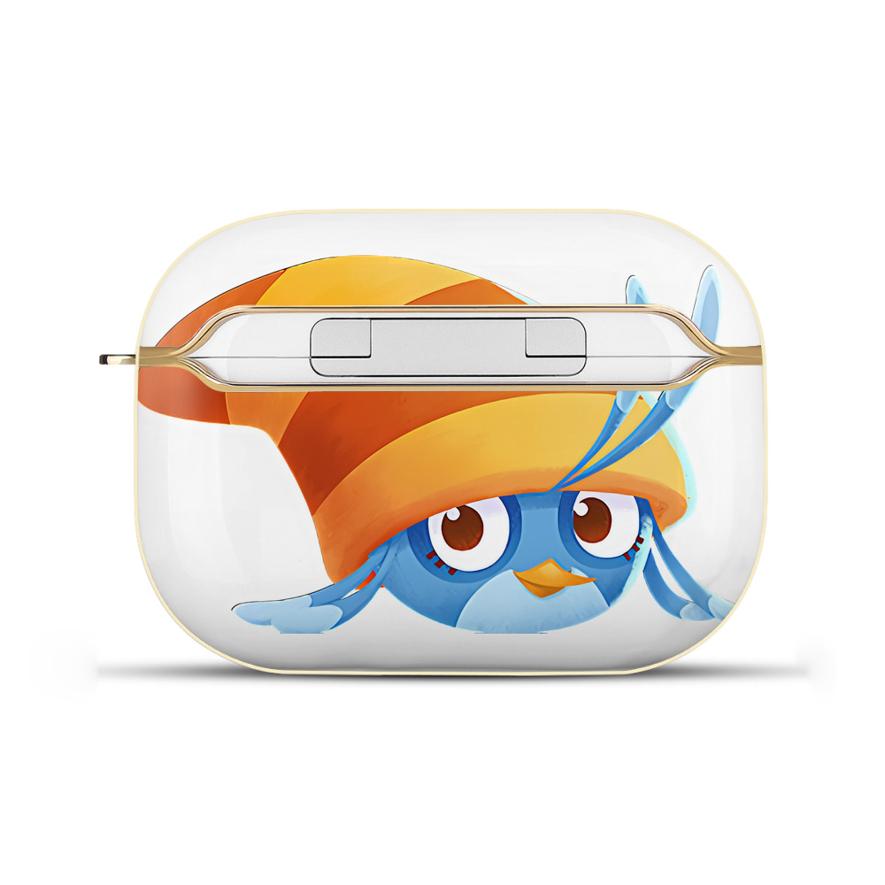 （画像用） Angry Birds アングリーバード 【AirPods Pro用】ハードシェル保護ケース｜耐衝撃・防指紋・カラビナ付き商品仕様