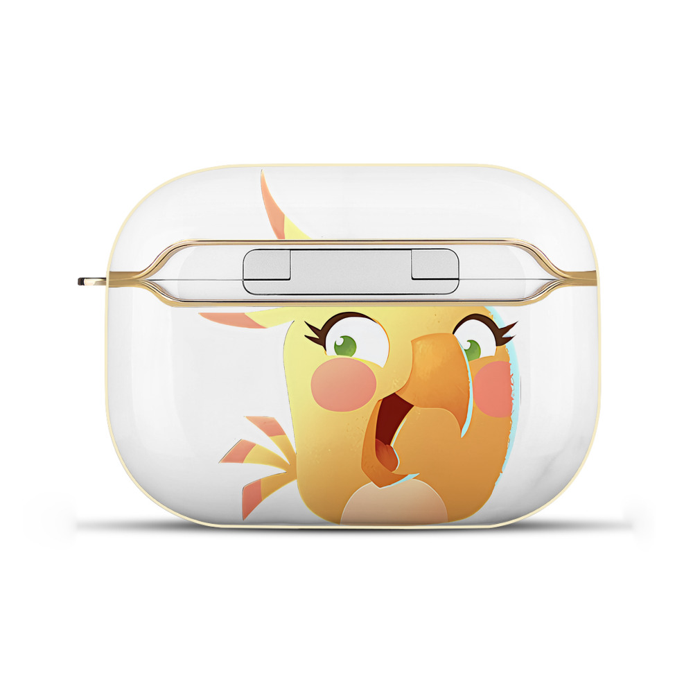 （画像用） Angry Birds アングリーバード 【AirPods Pro用】ハードシェル保護ケース｜耐衝撃・防指紋・カラビナ付き商品仕様