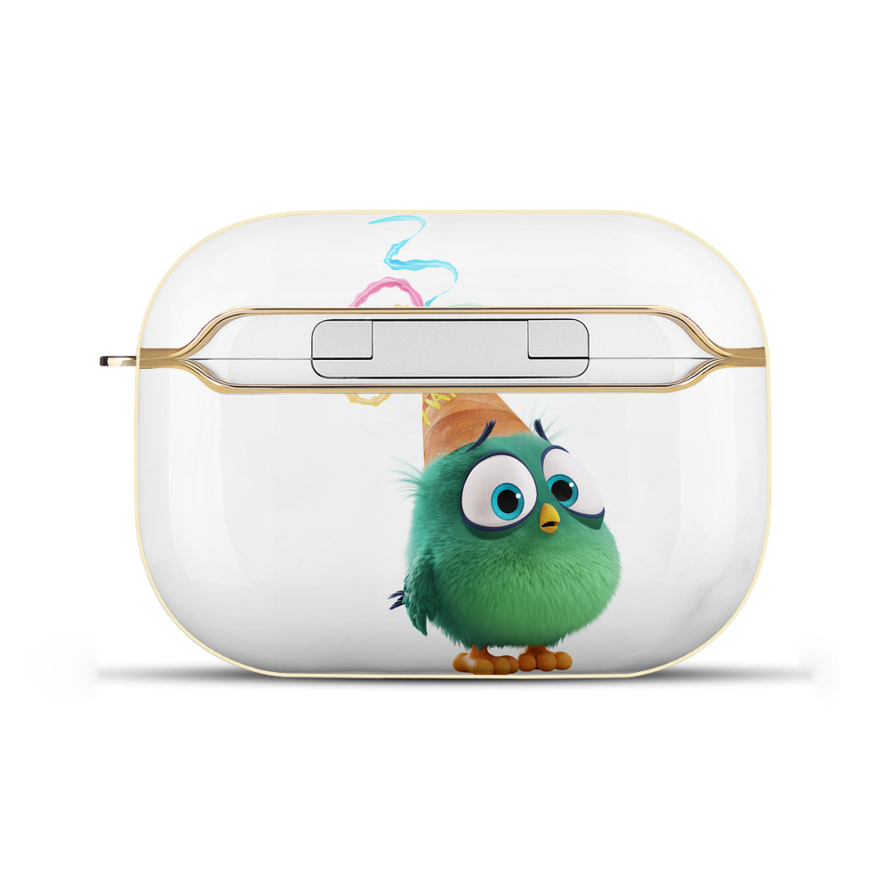 （画像用） Angry Birds アングリーバード 【AirPods Pro用】ハードシェル保護ケース｜耐衝撃・防指紋・カラビナ付き商品仕様