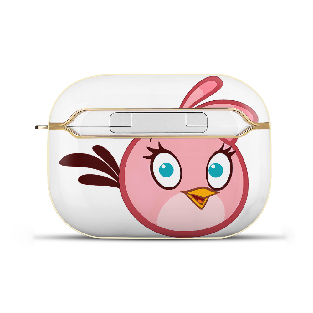 （画像用） Angry Birds アングリーバード 【AirPods Pro用】ハードシェル保護ケース｜耐衝撃・防指紋・カラビナ付き商品仕様