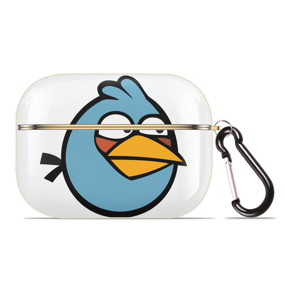 （画像用） Angry Birds アングリーバード 【AirPods Pro用】ハードシェル保護ケース｜耐衝撃・防指紋・カラビナ付き商品仕様
