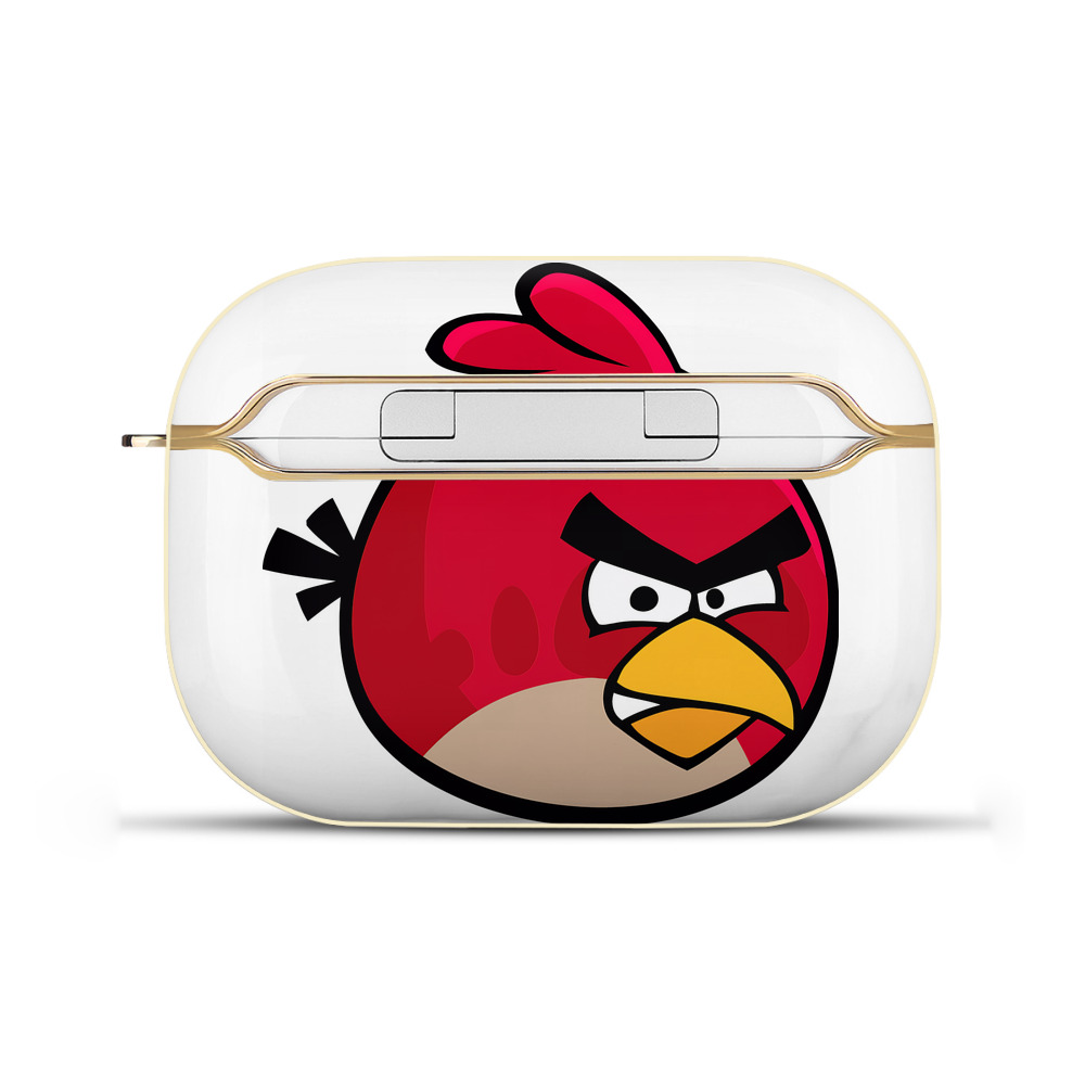 （画像用） Angry Birds アングリーバード 【AirPods Pro用】ハードシェル保護ケース｜耐衝撃・防指紋・カラビナ付き商品仕様