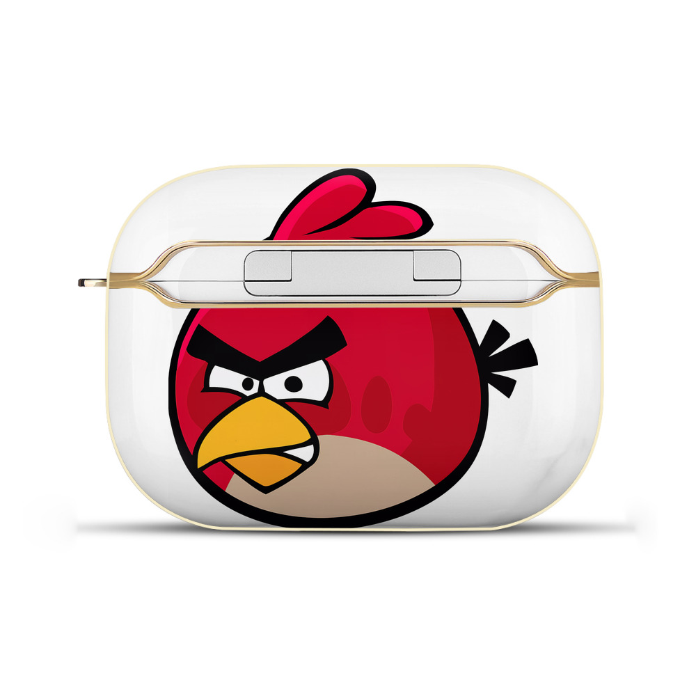 （画像用） Angry Birds アングリーバード 【AirPods Pro用】ハードシェル保護ケース｜耐衝撃・防指紋・カラビナ付き商品仕様