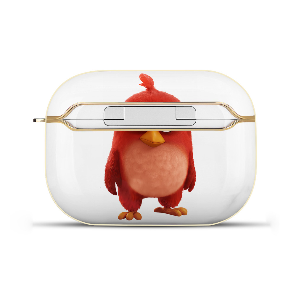 （画像用） Angry Birds アングリーバード 【AirPods Pro用】ハードシェル保護ケース｜耐衝撃・防指紋・カラビナ付き商品仕様