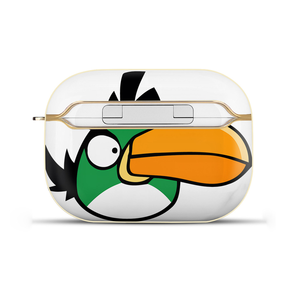 （画像用） Angry Birds アングリーバード 【AirPods Pro用】ハードシェル保護ケース｜耐衝撃・防指紋・カラビナ付き商品仕様