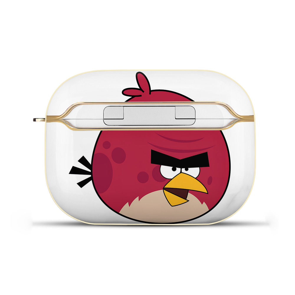 （画像用） Angry Birds アングリーバード 【AirPods Pro用】ハードシェル保護ケース｜耐衝撃・防指紋・カラビナ付き商品仕様