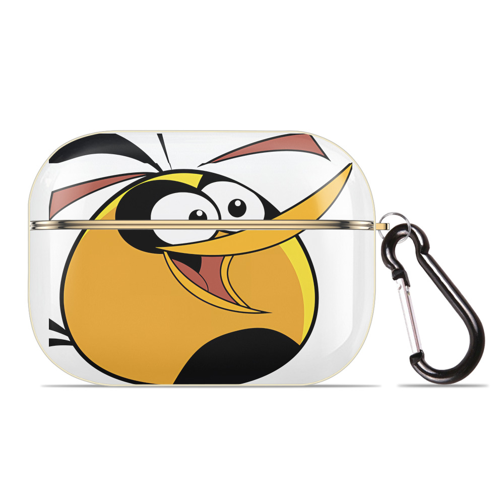 （画像用） Angry Birds アングリーバード 【AirPods Pro用】ハードシェル保護ケース｜耐衝撃・防指紋・カラビナ付き商品仕様