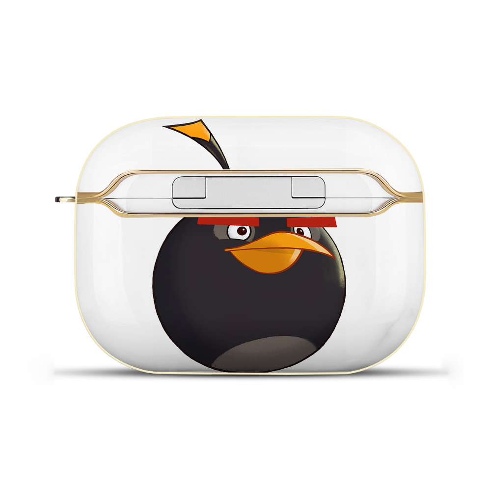 （画像用） Angry Birds アングリーバード 【AirPods Pro用】ハードシェル保護ケース｜耐衝撃・防指紋・カラビナ付き商品仕様