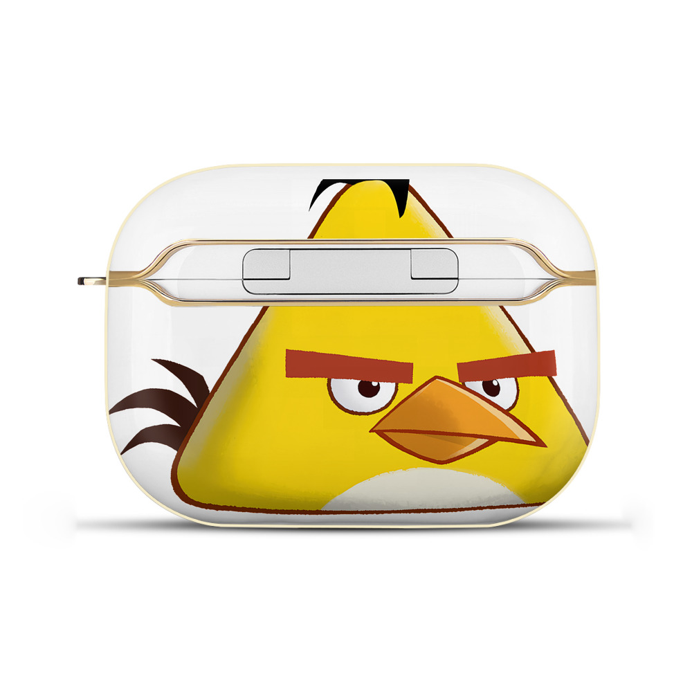 （画像用） Angry Birds アングリーバード 【AirPods Pro用】ハードシェル保護ケース｜耐衝撃・防指紋・カラビナ付き商品仕様