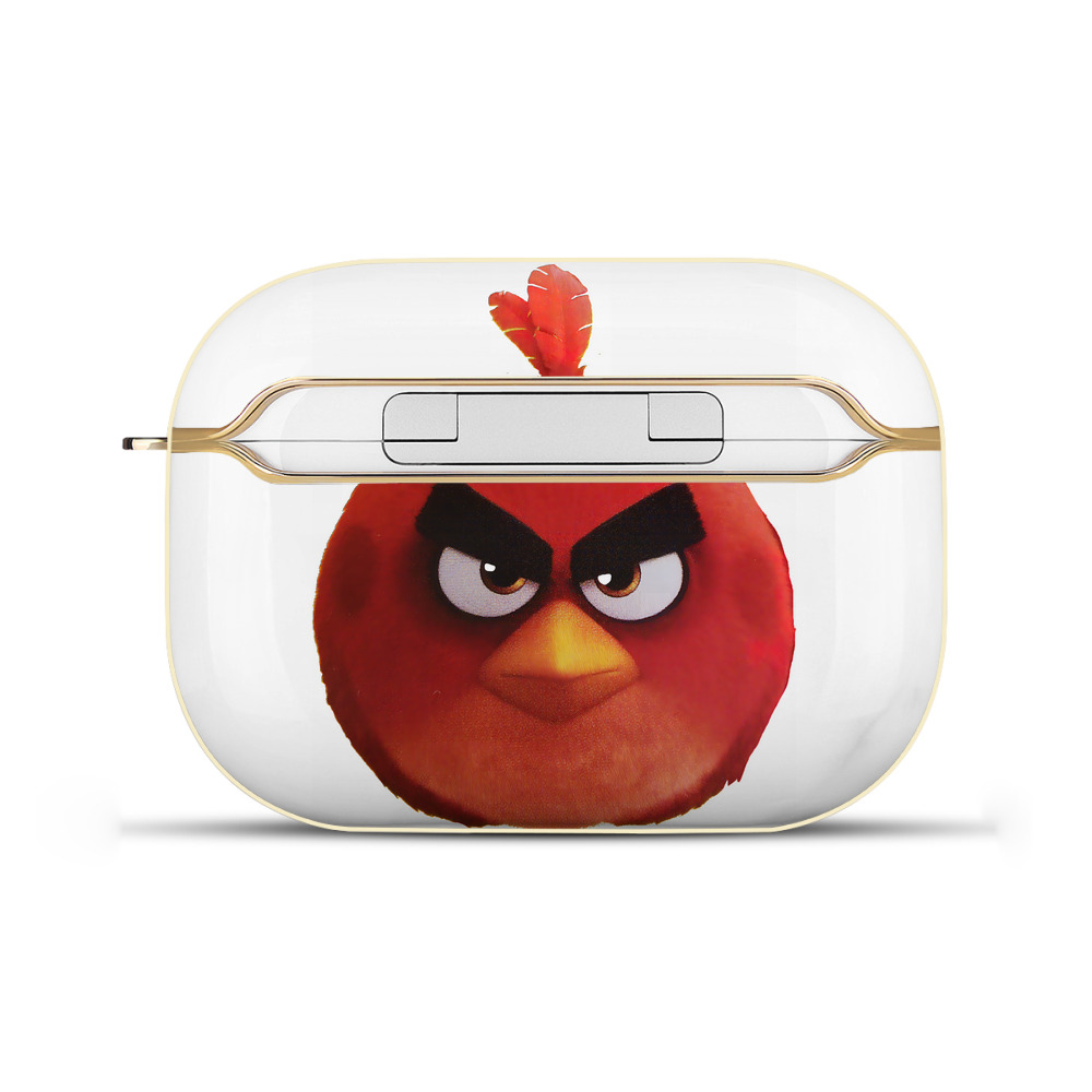 （画像用） Angry Birds アングリーバード 【AirPods Pro用】ハードシェル保護ケース｜耐衝撃・防指紋・カラビナ付き商品仕様