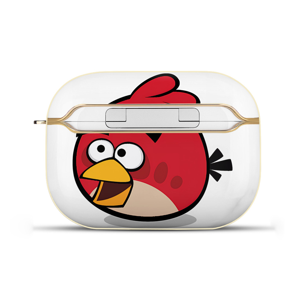 （画像用） Angry Birds アングリーバード 【AirPods Pro用】ハードシェル保護ケース｜耐衝撃・防指紋・カラビナ付き商品仕様