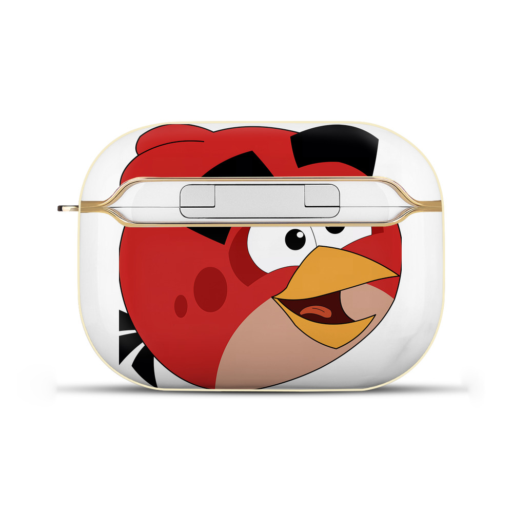 （画像用） Angry Birds アングリーバード 【AirPods Pro用】ハードシェル保護ケース｜耐衝撃・防指紋・カラビナ付き商品仕様