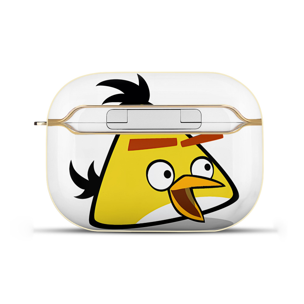 （画像用） Angry Birds アングリーバード 【AirPods Pro用】ハードシェル保護ケース｜耐衝撃・防指紋・カラビナ付き商品仕様