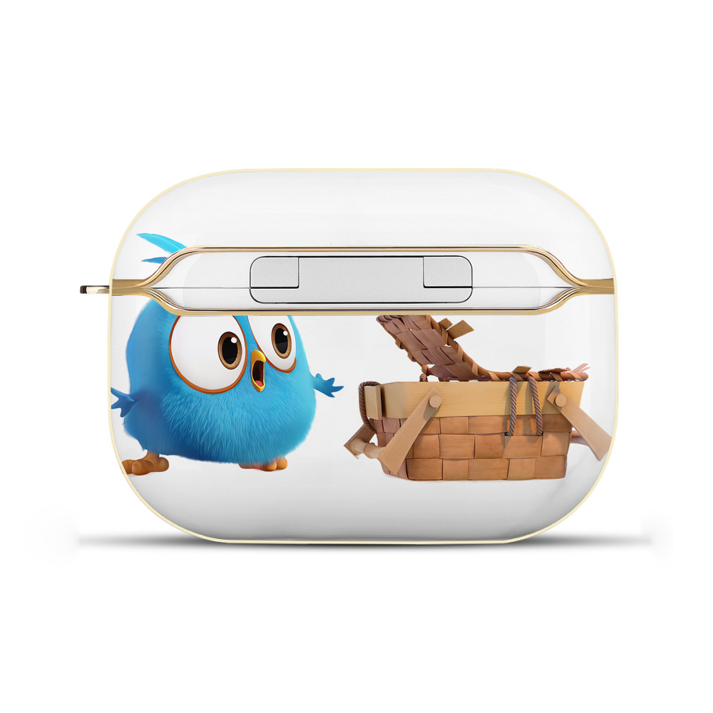 （画像用） Angry Birds アングリーバード 【AirPods Pro用】ハードシェル保護ケース｜耐衝撃・防指紋・カラビナ付き商品仕様