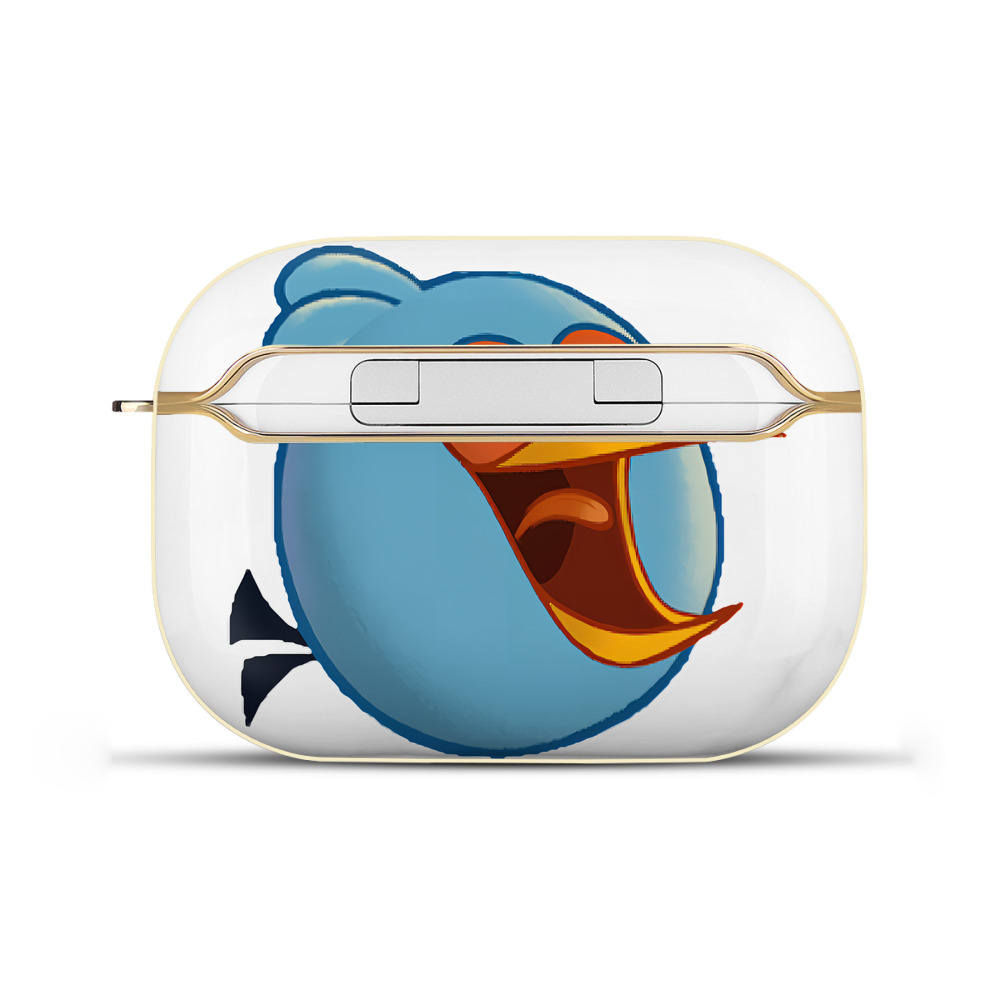 （画像用） Angry Birds アングリーバード 【AirPods Pro用】ハードシェル保護ケース｜耐衝撃・防指紋・カラビナ付き商品仕様
