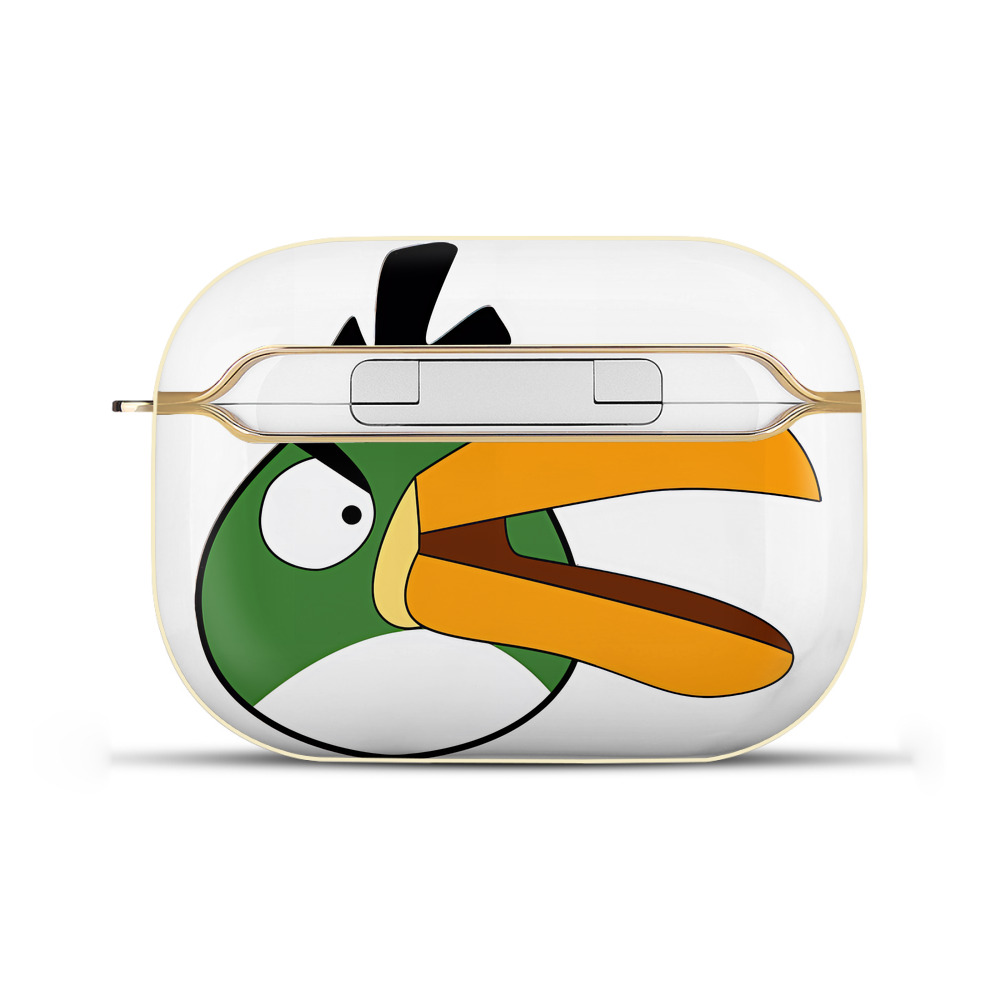 （画像用） Angry Birds アングリーバード 【AirPods Pro用】ハードシェル保護ケース｜耐衝撃・防指紋・カラビナ付き商品仕様