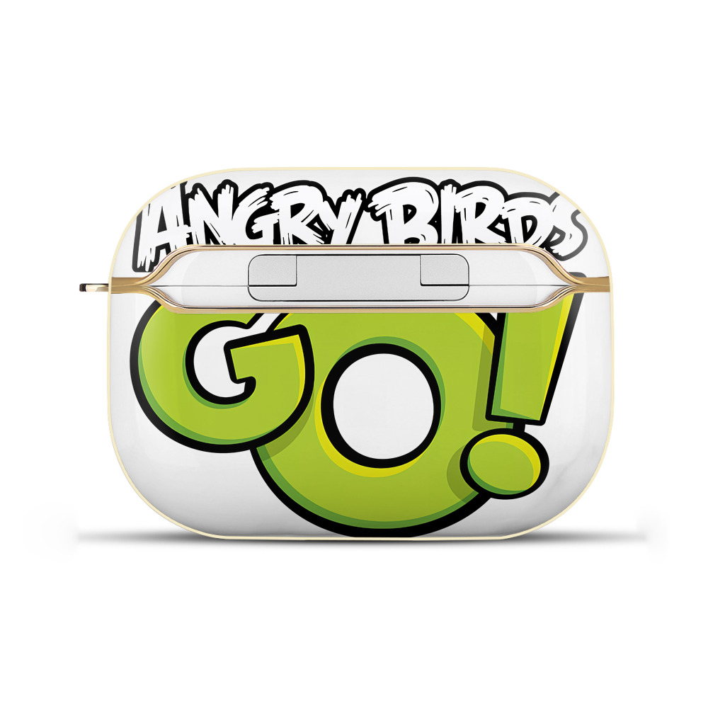 （画像用） Angry Birds アングリーバード 【AirPods Pro用】ハードシェル保護ケース｜耐衝撃・防指紋・カラビナ付き商品仕様