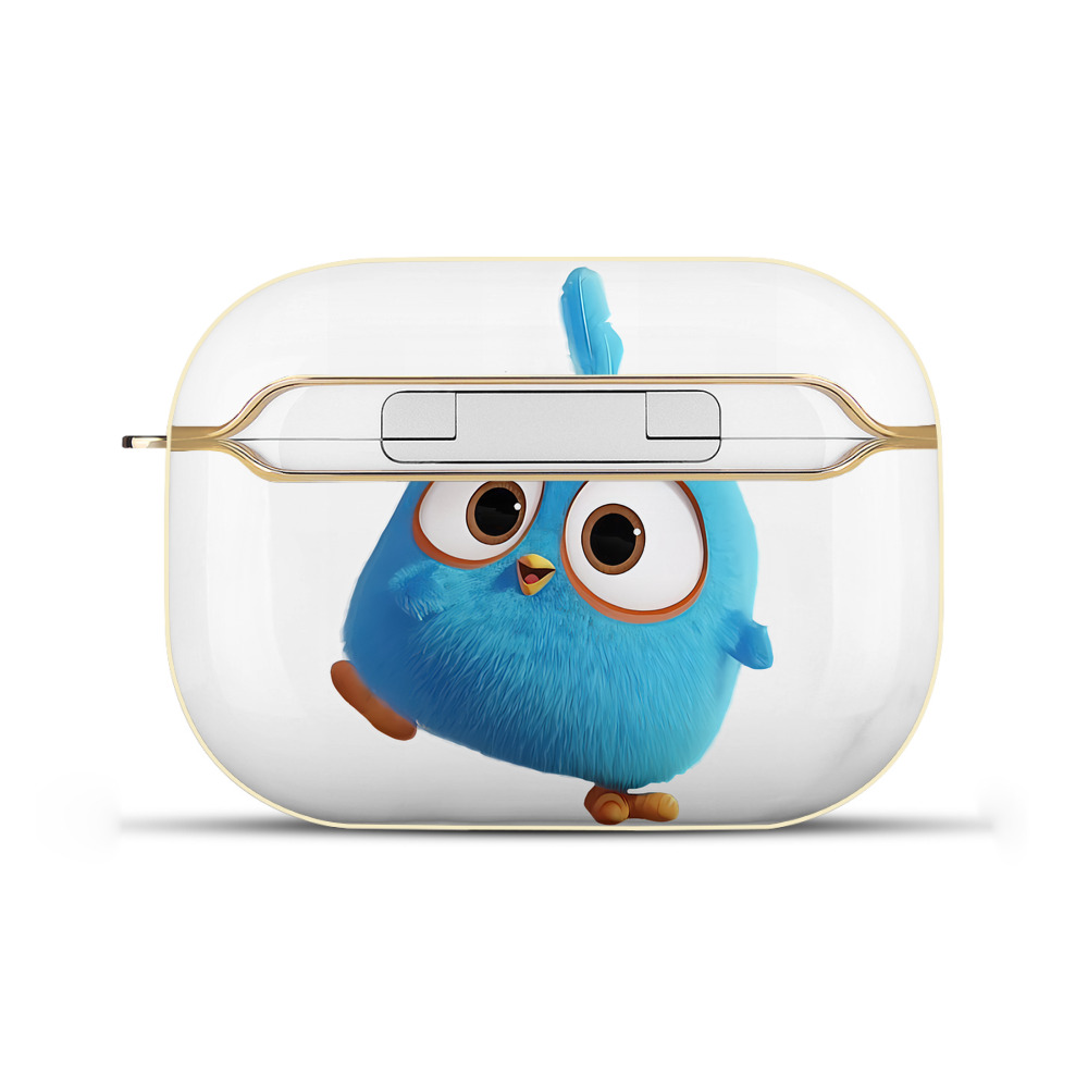 （画像用） Angry Birds アングリーバード 【AirPods Pro用】ハードシェル保護ケース｜耐衝撃・防指紋・カラビナ付き商品仕様