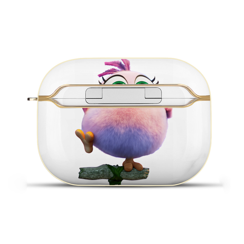 （画像用） Angry Birds アングリーバード 【AirPods Pro用】ハードシェル保護ケース｜耐衝撃・防指紋・カラビナ付き商品仕様