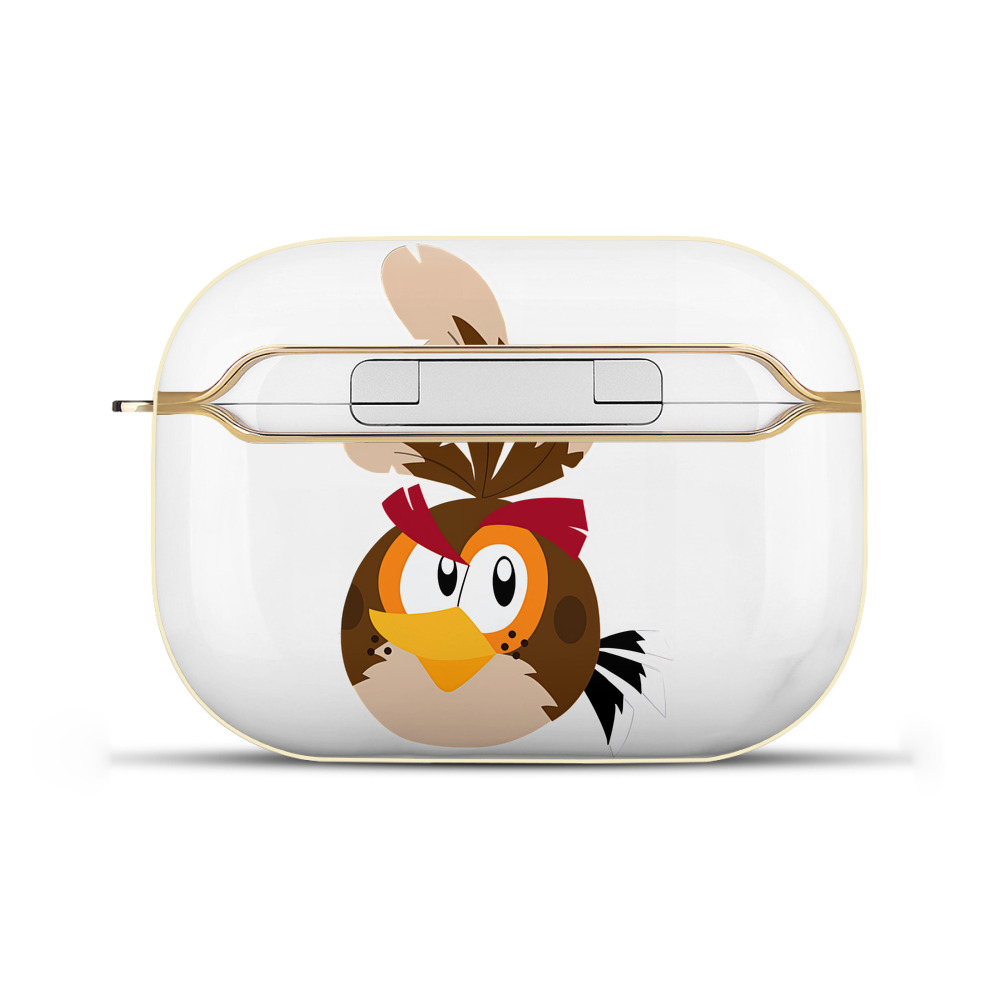（画像用） Angry Birds アングリーバード 【AirPods Pro用】ハードシェル保護ケース｜耐衝撃・防指紋・カラビナ付き商品仕様