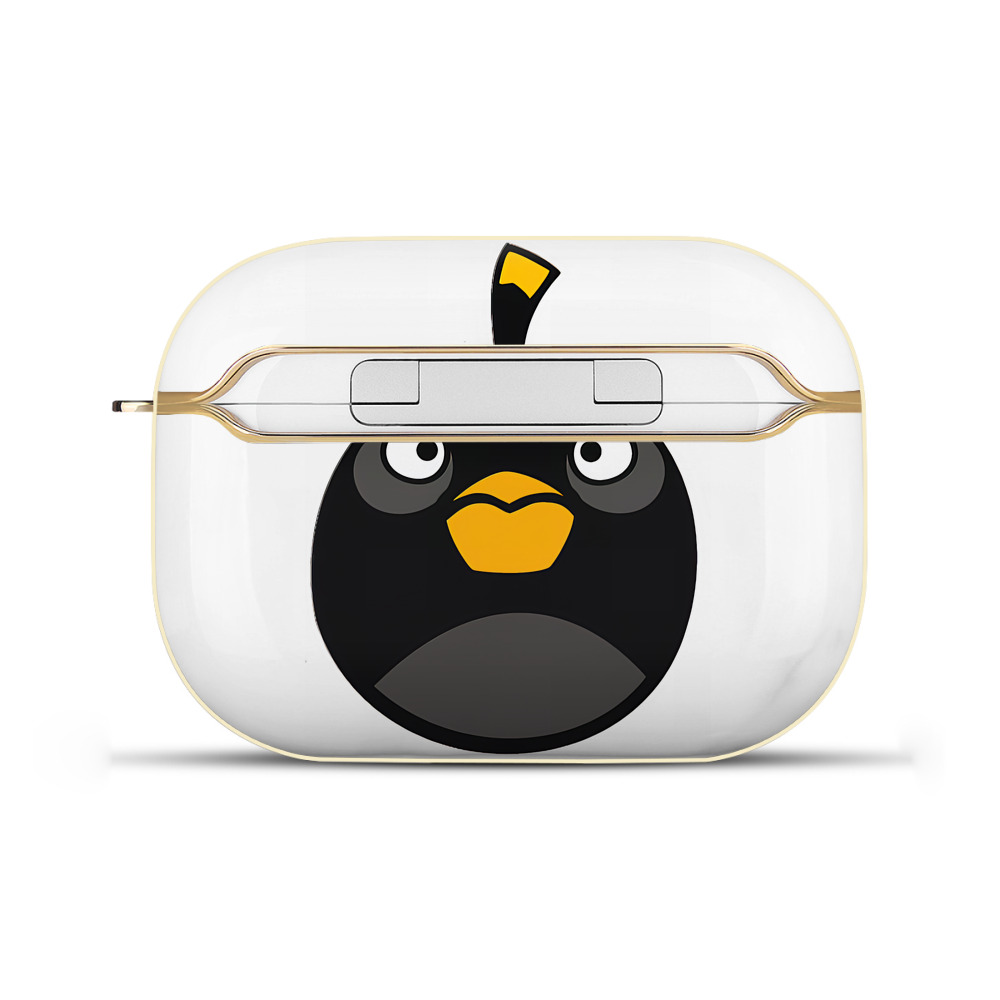（画像用） Angry Birds アングリーバード 【AirPods Pro用】ハードシェル保護ケース｜耐衝撃・防指紋・カラビナ付き商品仕様