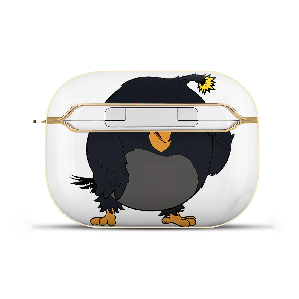 （画像用） Angry Birds アングリーバード 【AirPods Pro用】ハードシェル保護ケース｜耐衝撃・防指紋・カラビナ付き商品仕様