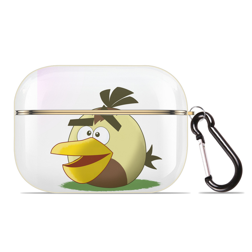 （画像用） Angry Birds アングリーバード 【AirPods Pro用】ハードシェル保護ケース｜耐衝撃・防指紋・カラビナ付き商品仕様