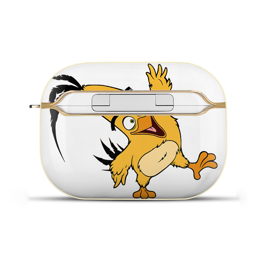 （画像用） Angry Birds アングリーバード 【AirPods Pro用】ハードシェル保護ケース｜耐衝撃・防指紋・カラビナ付き商品仕様