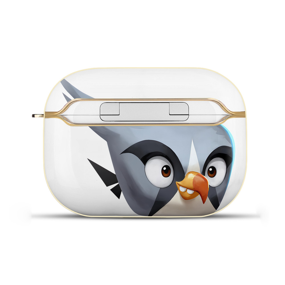 （画像用） Angry Birds アングリーバード 【AirPods Pro用】ハードシェル保護ケース｜耐衝撃・防指紋・カラビナ付き商品仕様