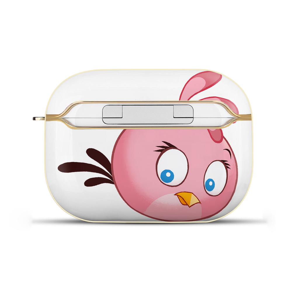 （画像用） Angry Birds アングリーバード 【AirPods Pro用】ハードシェル保護ケース｜耐衝撃・防指紋・カラビナ付き商品仕様