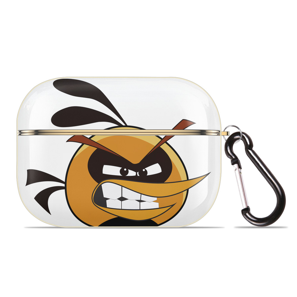 （画像用） Angry Birds アングリーバード 【AirPods Pro用】ハードシェル保護ケース｜耐衝撃・防指紋・カラビナ付き商品仕様