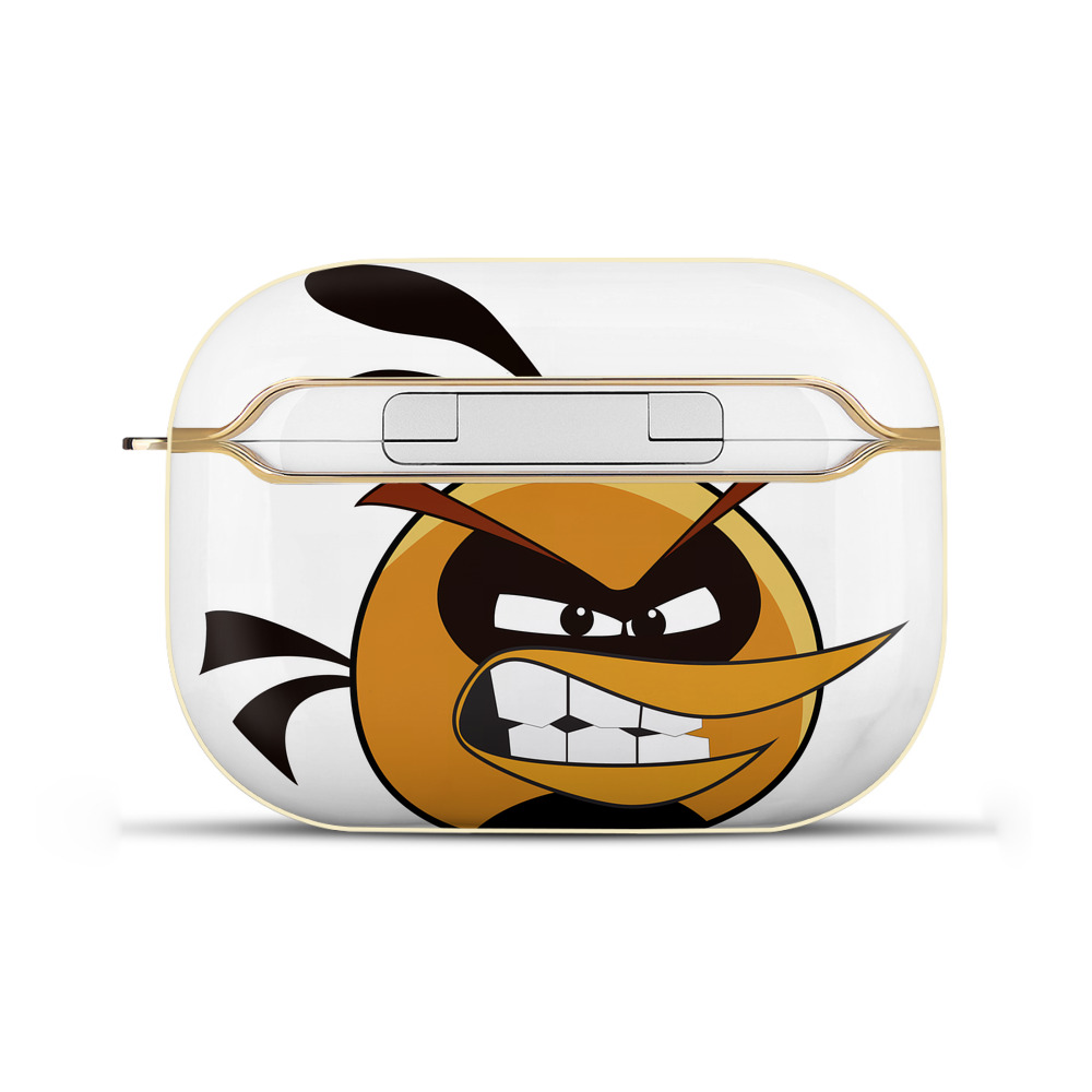 （画像用） Angry Birds アングリーバード 【AirPods Pro用】ハードシェル保護ケース｜耐衝撃・防指紋・カラビナ付き商品仕様