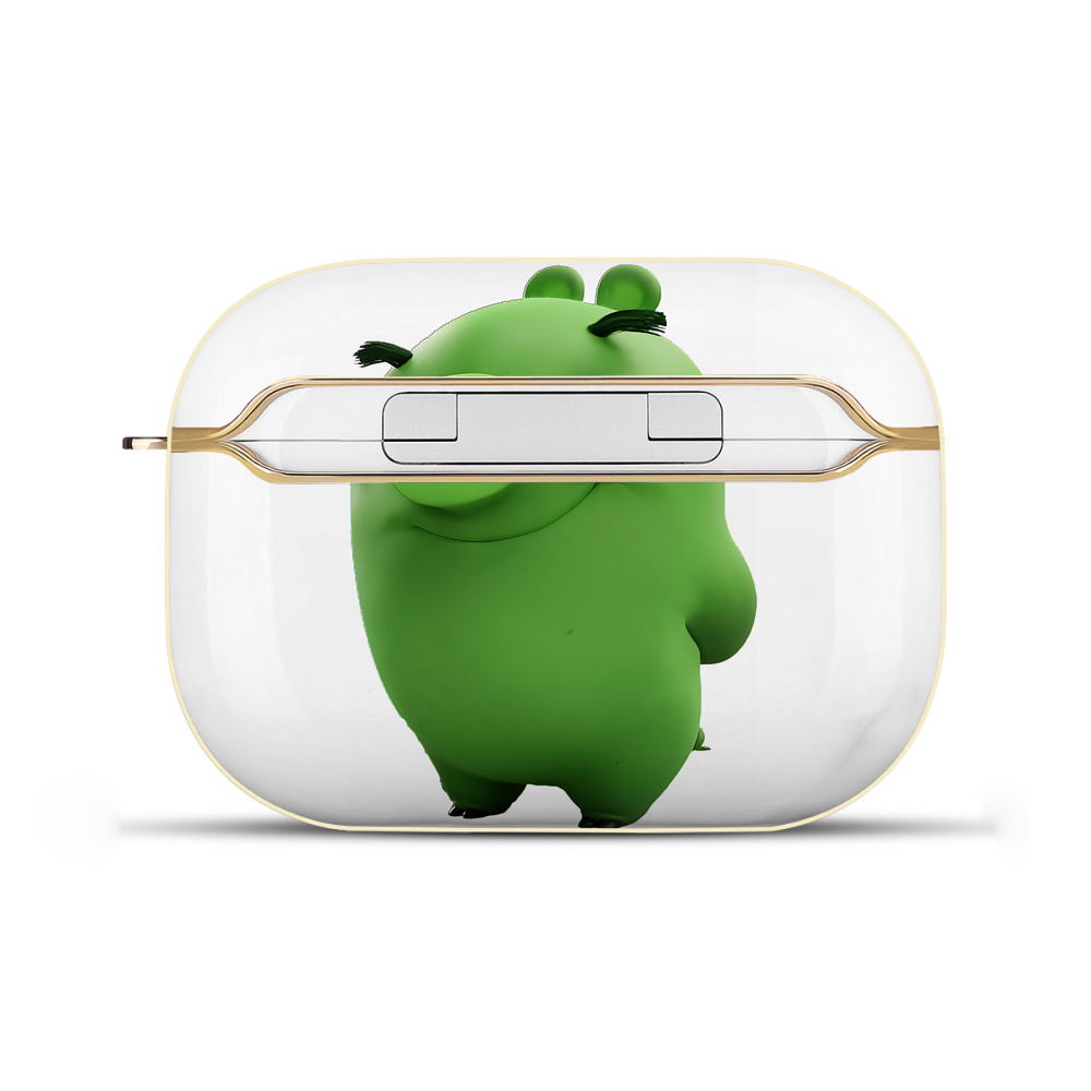 （画像用） Angry Birds アングリーバード 【AirPods Pro用】ハードシェル保護ケース｜耐衝撃・防指紋・カラビナ付き商品仕様