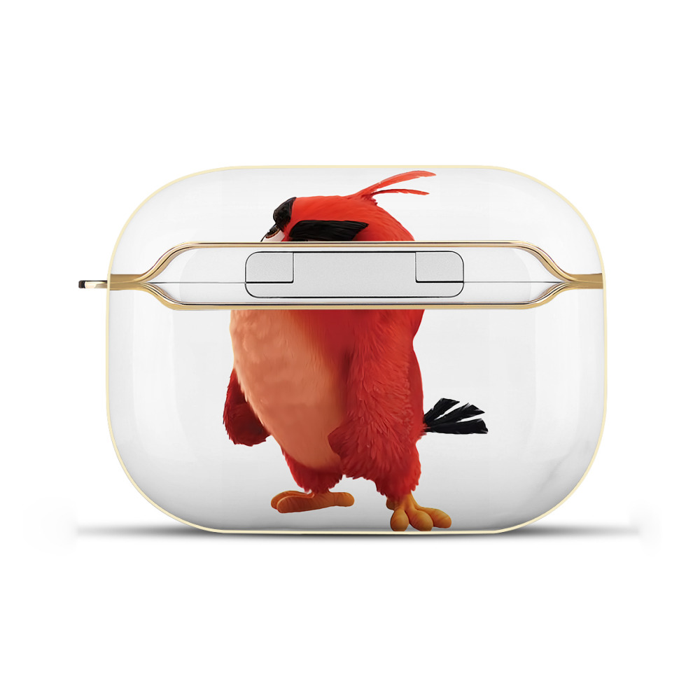 （画像用） Angry Birds アングリーバード 【AirPods Pro用】ハードシェル保護ケース｜耐衝撃・防指紋・カラビナ付き商品仕様