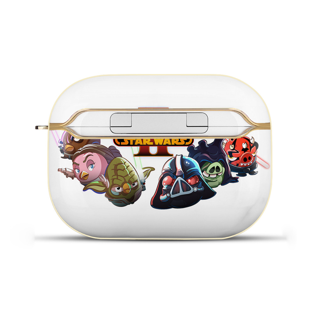 （画像用） Angry Birds アングリーバード 【AirPods Pro用】ハードシェル保護ケース｜耐衝撃・防指紋・カラビナ付き商品仕様